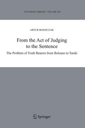 Cover: From the Act of Judging to the Sentence - Springer