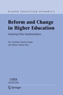 Cover: Reform and Change in Higher Education - Springer