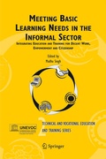 Cover: Meeting Basic Learning Needs in the Informal Sector - Springer