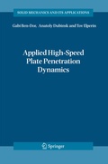 Cover: Applied High-Speed Plate Penetration Dynamics - Springer