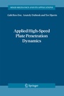 Cover: Applied High-Speed Plate Penetration Dynamics - Springer