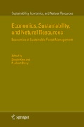 Cover: Economics, Sustainability, and Natural Resources - Springer