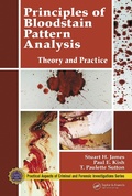 Cover: Principles of Bloodstain Pattern Analysis - CRC Press