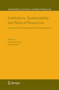 Abbildung von: Institutions, Sustainability, and Natural Resources - Springer