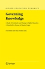 Cover: Governing Knowledge - Springer