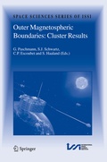 Cover: Outer Magnetospheric Boundaries: Cluster Results - Springer