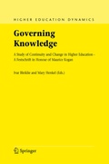Cover: Governing Knowledge - Springer