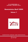 Cover: Geostatistics Banff 2004 - Springer