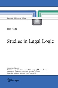 Enlarge image Cover: Studies in Legal Logic - Springer