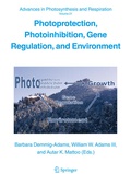 Cover: Photoprotection, Photoinhibition, Gene Regulation, and Environment - Springer