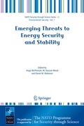 Cover: Emerging Threats to Energy Security and Stability - Springer