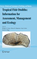 Cover: Tropical Fish Otoliths: Information for Assessment, Management and Ecology - Springer