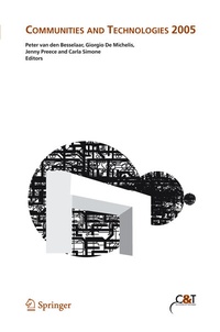 Enlarge image Cover: Communities and Technologies 2005 - Springer