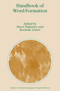 Enlarge image Cover: Handbook of Word-Formation - Springer