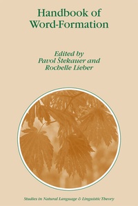 Enlarge image Cover: Handbook of Word-Formation - Springer
