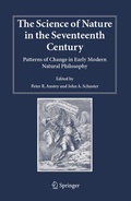 Cover: The Science of Nature in the Seventeenth Century - Springer