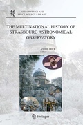 Cover: The Multinational History of Strasbourg Astronomical Observatory - Springer