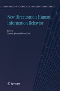 Cover: New Directions in Human Information Behavior - Springer