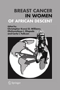 Cover: Breast Cancer in Women of African Descent - Springer
