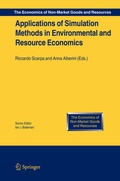 Cover: Applications of Simulation Methods in Environmental and Resource Economics - Springer