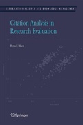 Cover: Citation Analysis in Research Evaluation - Springer