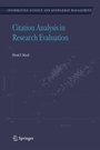 Cover: Citation Analysis in Research Evaluation - Springer