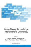 Cover: String Theory: From Gauge Interactions to Cosmology - Springer