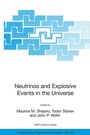 Cover: Neutrinos and Explosive Events in the Universe - Springer