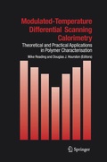 Cover: Modulated Temperature Differential Scanning Calorimetry - Springer