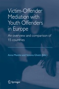 Cover: Victim-Offender Mediation with Youth Offenders in Europe - Springer