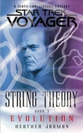 Cover: Star Trek: Voyager: String Theory #3: Evolution - Pocket Books
