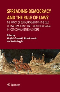Enlarge image Cover: Spreading Democracy and the Rule of Law? - Springer