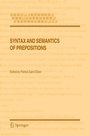 Cover: Syntax and Semantics of Prepositions - Springer