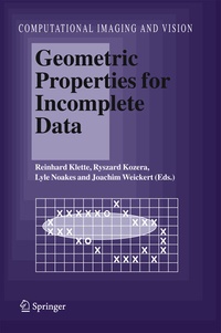 Enlarge image Cover: Geometric Properties for Incomplete Data - Springer