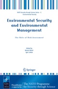 Cover: Environmental Security and Environmental Management: The Role of Risk Assessment - Springer