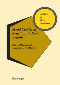 Abbildung von: Metal Catalysed Reactions in Ionic Liquids - Springer