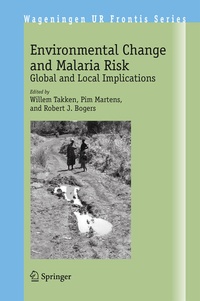 Enlarge image Cover: Environmental Change and Malaria Risk - Springer