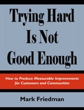 Cover: Trying Hard is Not Good Enough - Trafford Publishing