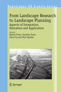 Cover: From Landscape Research to Landscape Planning - Springer
