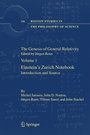 Cover: The Genesis of General Relativity - Springer