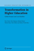 Cover: Transformation in Higher Education - Springer