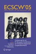 Cover: ECSCW 2005 - Springer