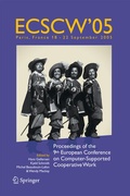 Cover: ECSCW 2005 - Springer