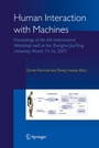 Cover: Human Interaction with Machines - Springer