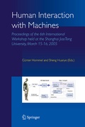 Cover: Human Interaction with Machines - Springer