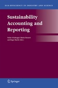 Bild: Sustainability Accounting and Reporting - Springer