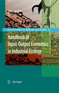 Cover: Handbook of Input-Output Economics in Industrial Ecology - Springer