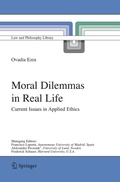 Cover: Moral Dilemmas in Real Life - Springer