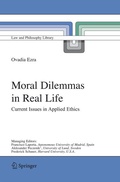 Cover: Moral Dilemmas in Real Life - Springer