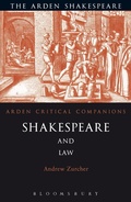 Cover: Shakespeare and Law - The Arden Shakespeare